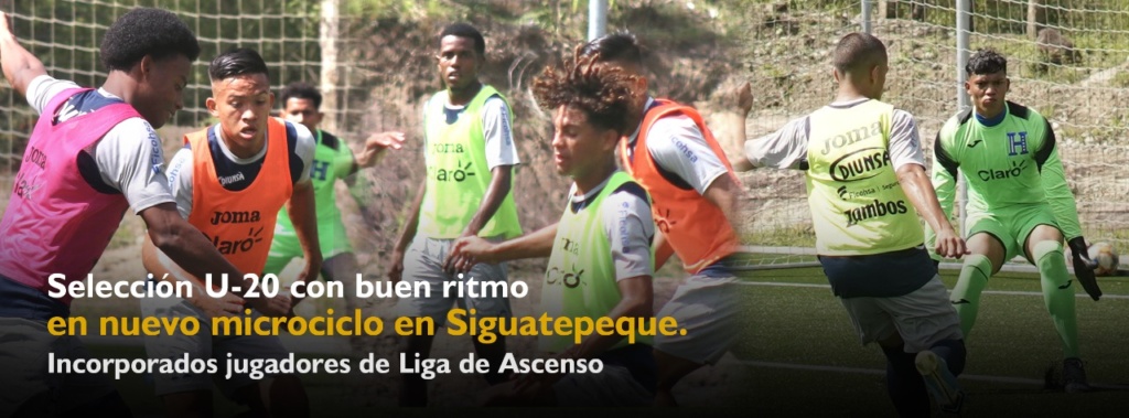 Desarrollo del tercer microciclo para la Sub 20 de Ascenso